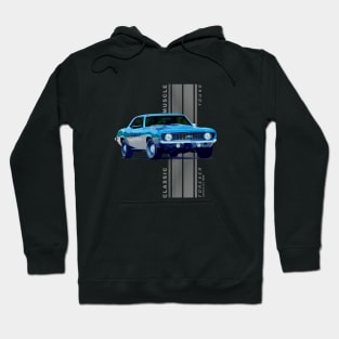 Camaro ZL1 Classic American Muscle Cars Vintage Hoodie